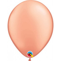 Helium inflated 11” balloon - Rose gold