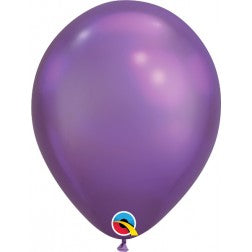Helium inflated 11” balloon - Reflex purple