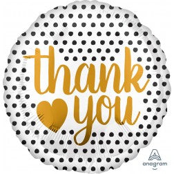 Standard thank you modern dots
