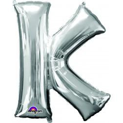 16 inch Northstar Just Married Kit - Silver (Airfill Only) Foil Balloon -  01291