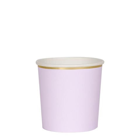 Lilac tumbler cups - Meri Meri