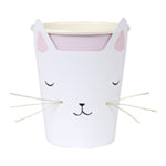 Cat with whiskers cups - Meri Meri