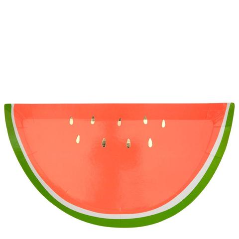 Watermelon plates - Meri Meri