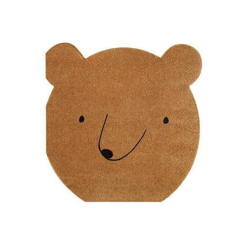 Bear napkins - Meri Meri