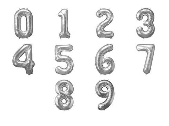 16 inch air fill number 0 - 9 - DOES NOT TAKE HELIUM