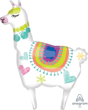 Supershape foil balloon - Llama