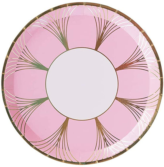 Pink Gatz dinner plates