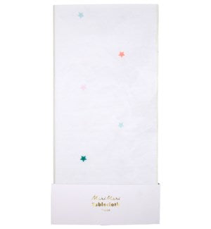 Multicolour stars table cover  - Meri Meri