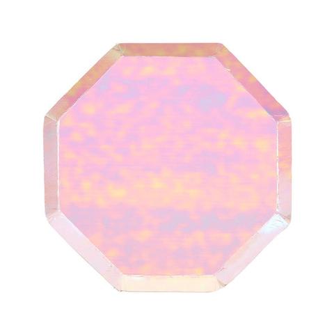 Iridescent side plates - Meri Meri