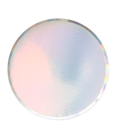 Oh happy day - Large iridescent Plates