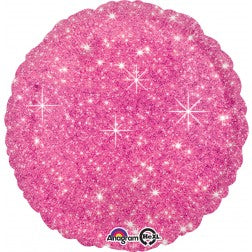 Pink faux sparkle