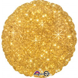 Gold faux sparkle