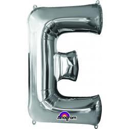 Supershape foil balloon - Silver giant letters A-Z