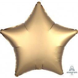 Satin luxe star - Gold satin