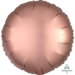 Satin Luxe circle - rose copper