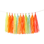 Neon tassel garland - Meri Meri