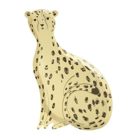 Safari cheetah plates - Meri Meri