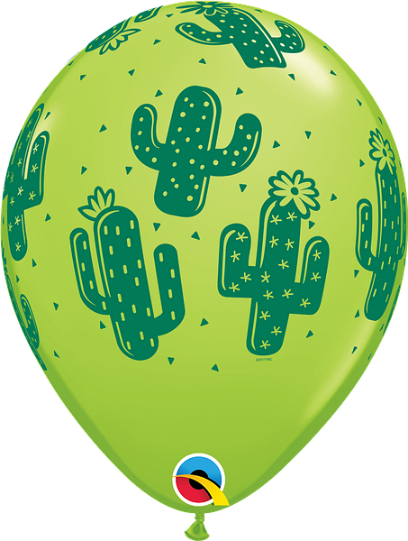 11 inch balloon - cactus