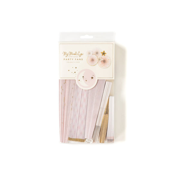 Baby pink fans