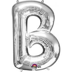 Supershape foil balloon - Silver giant letters A-Z