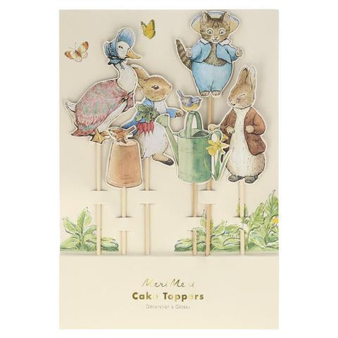 Peter rabbit and friends cake topper - Meri Meri