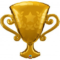 Supershape foil balloon - Golden trophy