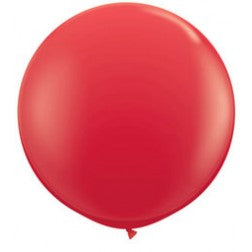 Helium inflated jumbo helium inflated latex balloon - various colours