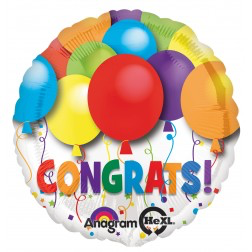 Congrats balloons