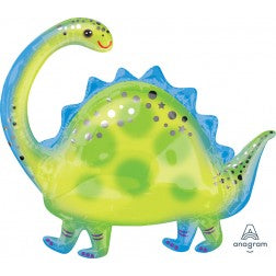 Supershape foil balloon - Brontosaurus