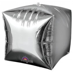 Cubez balloons - silver foil