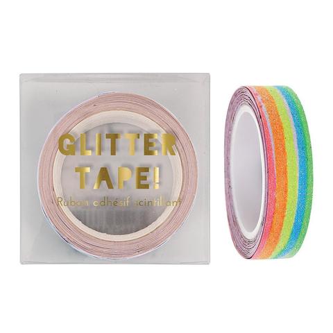 Rainbow glitter tape - Meri Meri