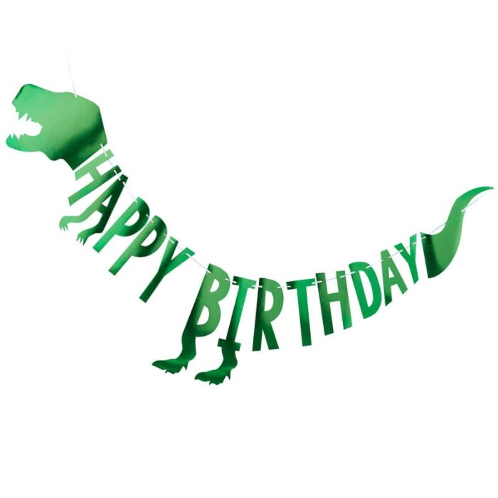 Dinosaur bunting