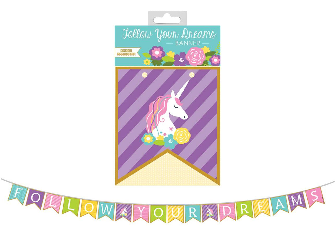 *SALE* Follow your dreams banner