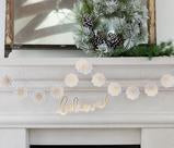 *HALF PRICE* Snowflake banner
