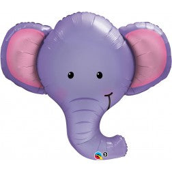 Supershape foil balloon - Ellie the elephant