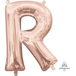 16 inch rose gold air fill letters - DOES NOT TAKE HELIUM