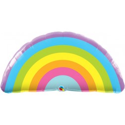 Supershape foil balloon - Neon rainbow