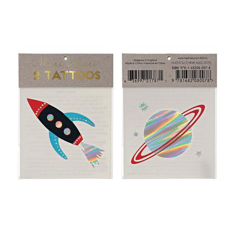 Space tattoos - Meri Meri