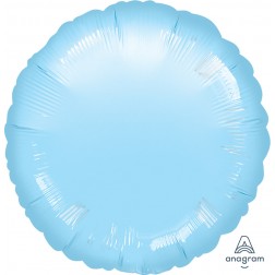 Pastel blue circle