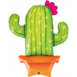 Supershape foil balloon - Potted cactus