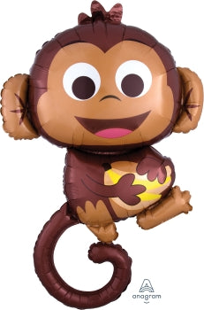 Supershape foil balloon - Happy monkey