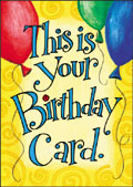 *SALE* Your birthday card