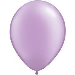 Helium inflated 11” balloon - Pearl lavender