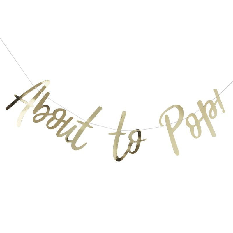 *HALF PRICE* About to pop garland
