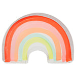 Large rainbow shaped plates - Meri Meri