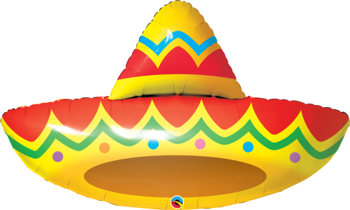 Supershape foil balloon - Sombrero