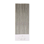 Silver foil straws - Meri Meri