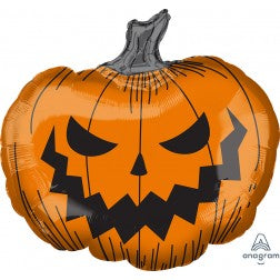 Supershape foil balloon - Hallow’s eve pumpkin