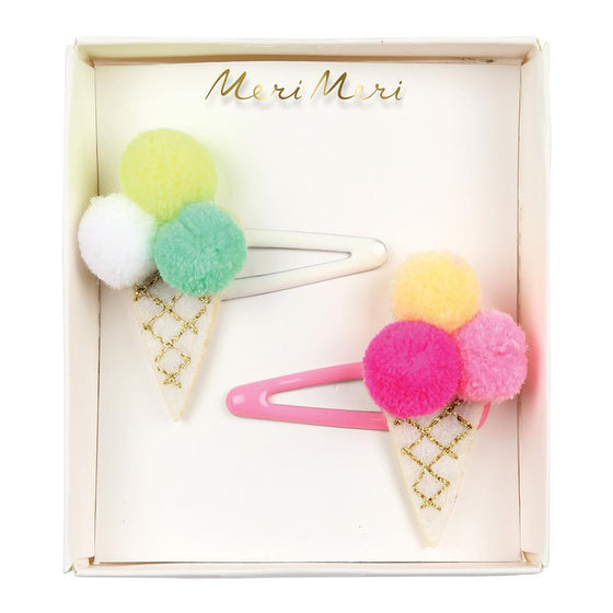 Ice cream hair clips - Meri Meri