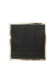 Posh cocktail napkins- Noir